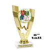 Ugly Christmas Sweater Trophy.   6.5 " tall.  Includes free engraving.   A Premier exclusive design! 90786