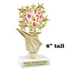 Holiday Cookies Trophy.   6 " tall.  Includes free engraving.   A Premier exclusive design! f696