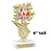 Holiday Cookies Trophy.   6 " tall.  Includes free engraving.   A Premier exclusive design! f696