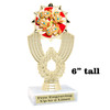 Holiday Cookies Trophy.   6 " tall.  Includes free engraving.   A Premier exclusive design! 3103