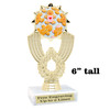 Holiday Cookies Trophy.   6 " tall.  Includes free engraving.   A Premier exclusive design! 3103