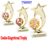 Holiday Cookies Trophy.   6 " tall.  Includes free engraving.   A Premier exclusive design! 6061g