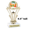 Holiday Cookies Trophy.   6 " tall.  Includes free engraving.   A Premier exclusive design! h416