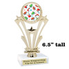 Holiday Cookies Trophy.   6 " tall.  Includes free engraving.   A Premier exclusive design! h416