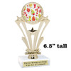 Holiday Cookies Trophy.   6 " tall.  Includes free engraving.   A Premier exclusive design! h416