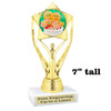 Holiday Cookies Trophy.   6 " tall.  Includes free engraving.   A Premier exclusive design! ph112