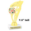 Holiday Cookies Trophy.   6 " tall.  Includes free engraving.   A Premier exclusive design! ph113