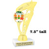 Holiday Cookies Trophy.   6 " tall.  Includes free engraving.   A Premier exclusive design! ph113