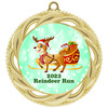 Reindeer Run Medal  Choice of 9 categories.  Includes free engraving and neck ribbon  (938g