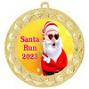 Santa Run Medal  Choice of 9 categories.  Includes free engraving and neck ribbon  (935g