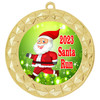 Santa Run Medal  Choice of 9 categories.  Includes free engraving and neck ribbon  (935g