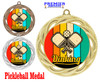 Pickleball Medal.  Choice of Gold, Silver or Bronze.  Great medal for your team events!  938-g
