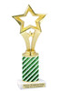 Candy Cane theme trophy. Choice of figure.   Great for all of your holiday events and contests. sub 2