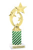 Candy Cane theme trophy. Choice of figure.   Great for all of your holiday events and contests. sub 2