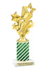 Candy Cane theme trophy. Choice of figure.   Great for all of your holiday events and contests. sub 2