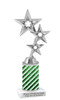 Candy Cane theme trophy. Choice of figure.   Great for all of your holiday events and contests. sub 7