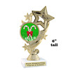  Candy Cane Trophy.   6" tall.  Includes free engraving.   A Premier exclusive design! f649