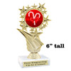 Candy Cane Trophy.   6" tall.  Includes free engraving.   A Premier exclusive design! f696