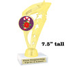 Candy Cane Trophy.   7.5" tall.  Includes free engraving.   A Premier exclusive design! ph113