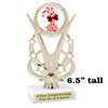 Candy Cane Trophy.   6.5" tall.  Includes free engraving.   A Premier exclusive design! H415