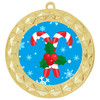 Candy Cane Medal.  Choice of 9 designs.  Includes free engraving and neck ribbon  (935g