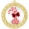 Candy Cane Medal.  Choice of 9 designs.  Includes free engraving and neck ribbon  (935g