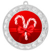 Candy Cane Medal.  Choice of 9 designs.  Includes free engraving and neck ribbon  (935s
