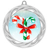 Candy Cane Medal.  Choice of 9 designs.  Includes free engraving and neck ribbon  (938s