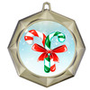 Candy Cane Medal.  Choice of 9 designs.  Includes free engraving and neck ribbon  (43273g