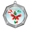 Candy Cane Medal.  Choice of 9 designs.  Includes free engraving and neck ribbon  (43273s