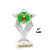 Candy Cane Trophy.   6" tall.  Includes free engraving.   A Premier exclusive design! 5086s