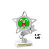 Candy Cane Trophy.   5.5" tall.  Includes free engraving.   A Premier exclusive design! 5043s