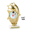 Snowman Trophy.   6.5" tall.  Includes free engraving.   A Premier exclusive design! ph55