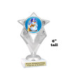 Snowman Trophy.   6" tall.  Includes free engraving.   A Premier exclusive design! 5086s