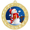 Snowman Medal.  Choice of 9 designs.  Includes free engraving and neck ribbon  (935g