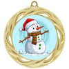 Snowman Medal.  Choice of 9 designs.  Includes free engraving and neck ribbon  (938g