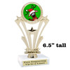 Reindeer Trophy.   6.5" tall.  Includes free engraving.   A Premier exclusive design! h416