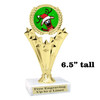 Reindeer Trophy.   6.5" tall.  Includes free engraving.   A Premier exclusive design! h501