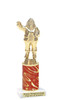 Santa Trophy.   Includes free engraving.   Choice of column color and trophy height. A Premier exclusive design! Santa