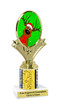 Reindeer Trophy.   Choice of column color and trophy height.  Includes free engraving.   A Premier exclusive design! 90075-3