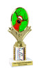 Reindeer Trophy.   Choice of column color and trophy height.  Includes free engraving.   A Premier exclusive design! 90075-3