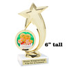 Holiday Cookies theme trophy with choice of artwork.  Great for your Winter themed events!  6061g