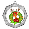 Reindeer  Medal  Choice of 9 designs.  Includes free engraving and neck ribbon  (43273s