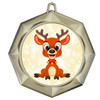 Reindeer  Medal  Choice of 9 designs.  Includes free engraving and neck ribbon  (43273g