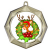 Reindeer  Medal  Choice of 9 designs.  Includes free engraving and neck ribbon  (43273g