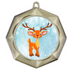 Reindeer  Medal  Choice of 9 designs.  Includes free engraving and neck ribbon  (43273g