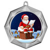 Santa  Medal  Choice of 9 designs.  Includes free engraving and neck ribbon  (43273s