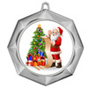 Santa  Medal  Choice of 9 designs.  Includes free engraving and neck ribbon  (43273s