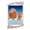 Gingerbread House Medal.  Choice of 9 designs.  Includes free engraving and neck ribbon  (927s
