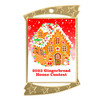 Gingerbread House Medal.  Choice of 9 designs.  Includes free engraving and neck ribbon  (927g